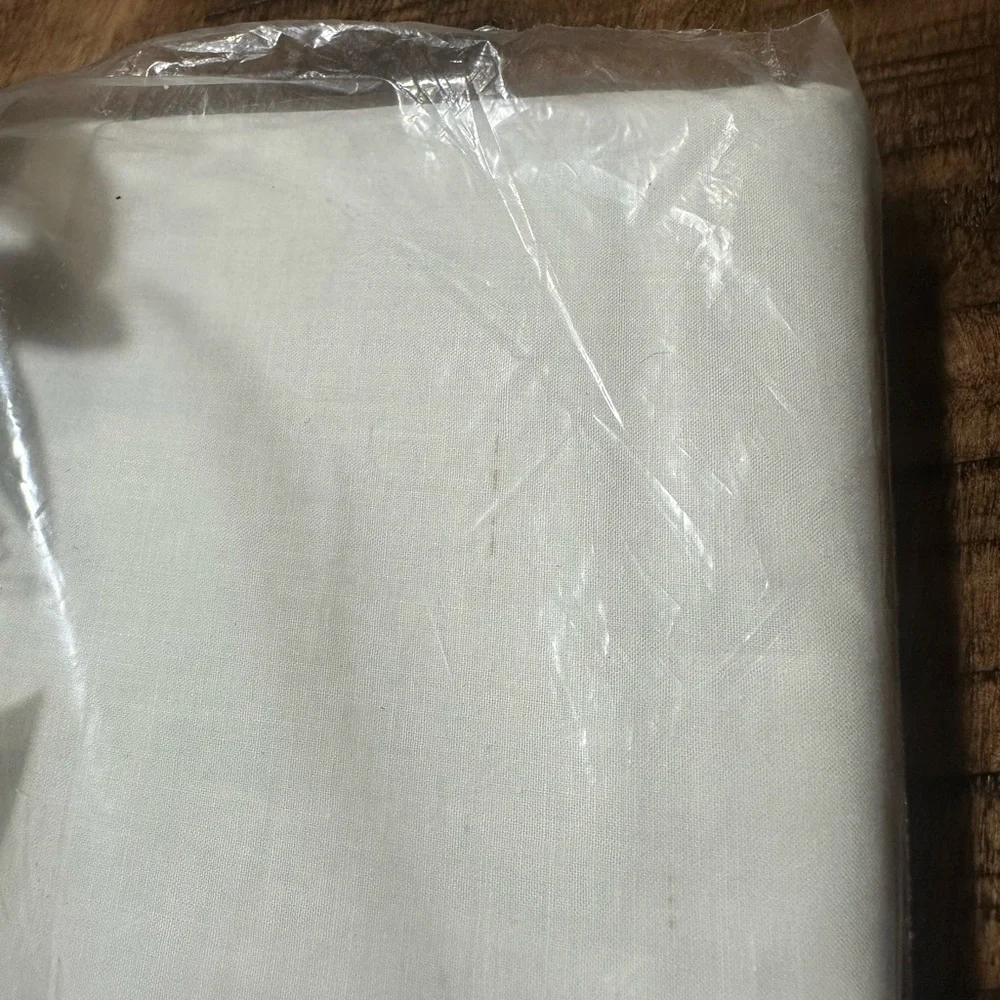 NOS Vtg 60s SEARS Harmony House Full Bed Size Sheet Combed Percale Cotton 81x108 - Picture 5 of 6